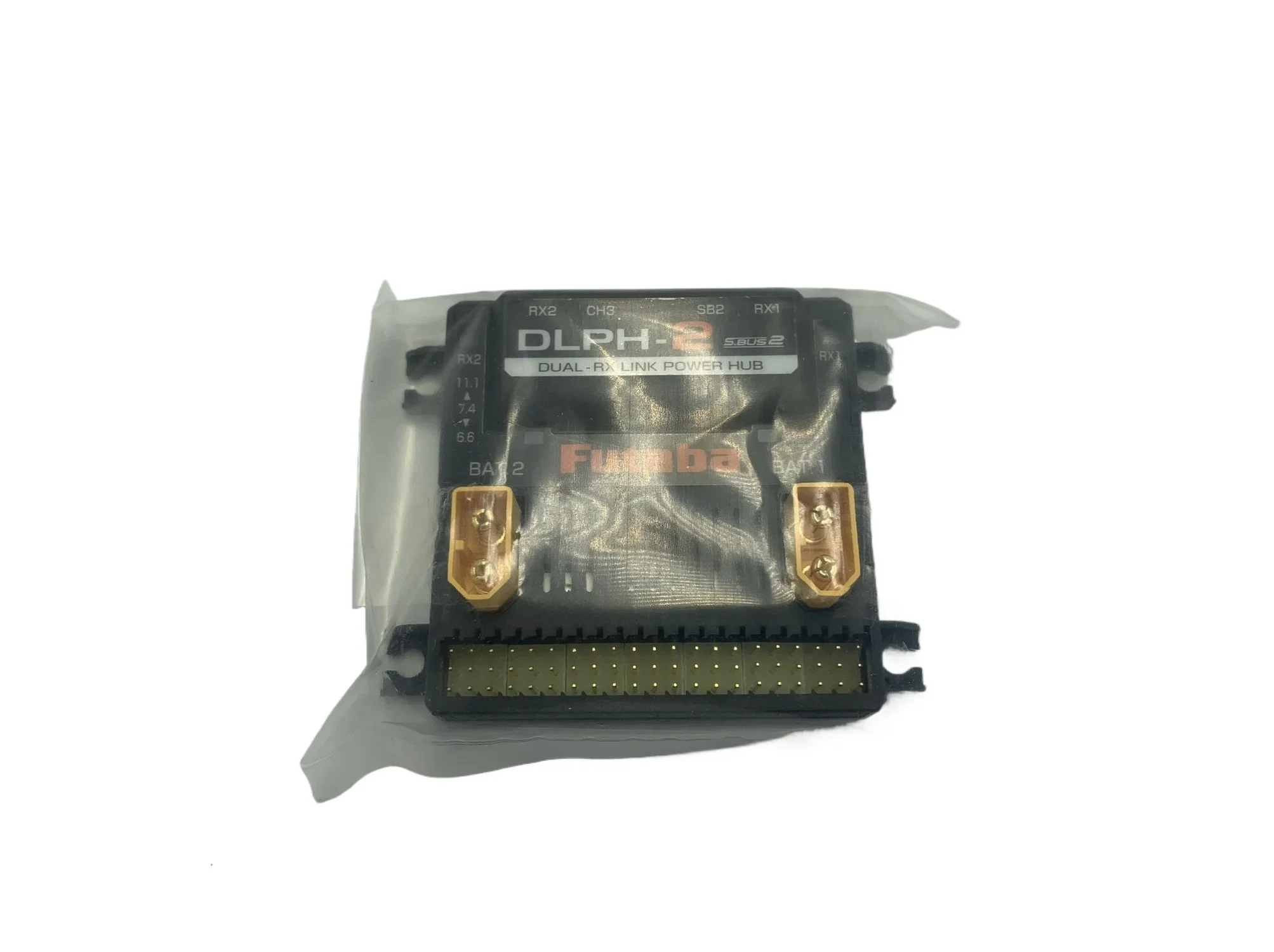 FUTABA DLPH-2 Двухканальный концентратор приема мощности 18-канальная плата распределения мощности Турбореактивный двигатель для радиоуправляемого самолета Dorne с неподвижным крылом3 thumbnail 3