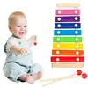 Montessori Wooden 8 Tones Multicolor Xylophone Wood Musical Instrument Toys For Baby Kids Puzzles Early Learning Games 2