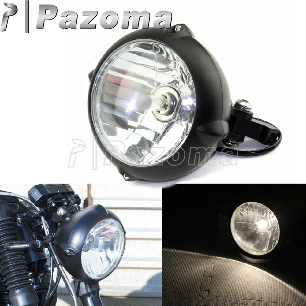 

12V 60/55W Motorcycle Headlight Bulb Vintage Retro Headlamp Head Lights For Harley Sportster Softail Chopper Bobber Cafe Racer