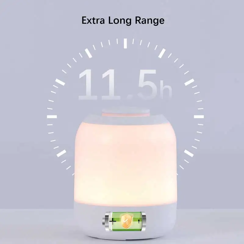 Touch Night Lights,Bedside Table Lamp,Room decorating items,USB Rechargeable LED Light,Wireless LED Light,for Kids Bedroom Study 5