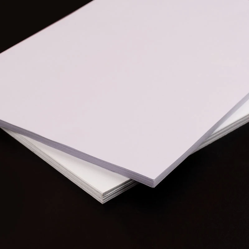 50Sheets/Lot White Matte Adhesive Paper A4 Printable Sticker Paper