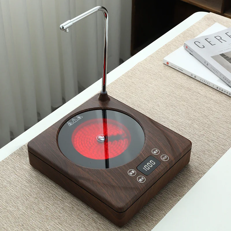 1000W Electric Heater Stove Hot Plate Heating Furnace Tea Maker Teapot Water Heater Boiler Automatic Water Dispenser 220V