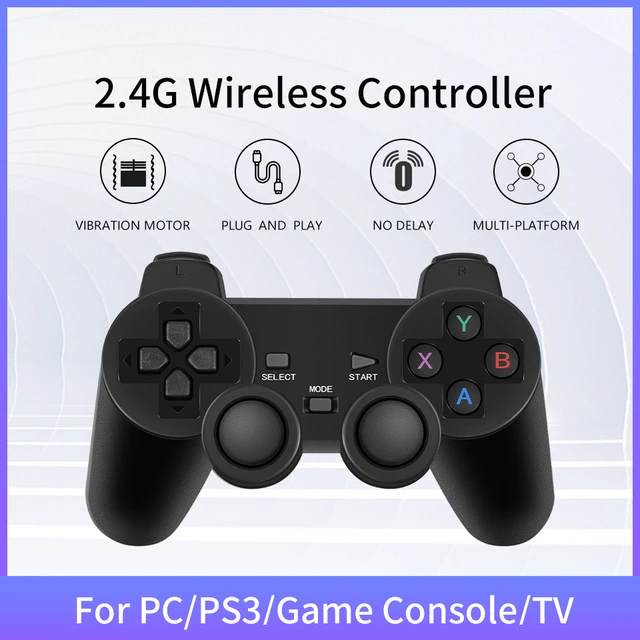 Mando inalámbrico de 2,4G compatible con PS3/consola de