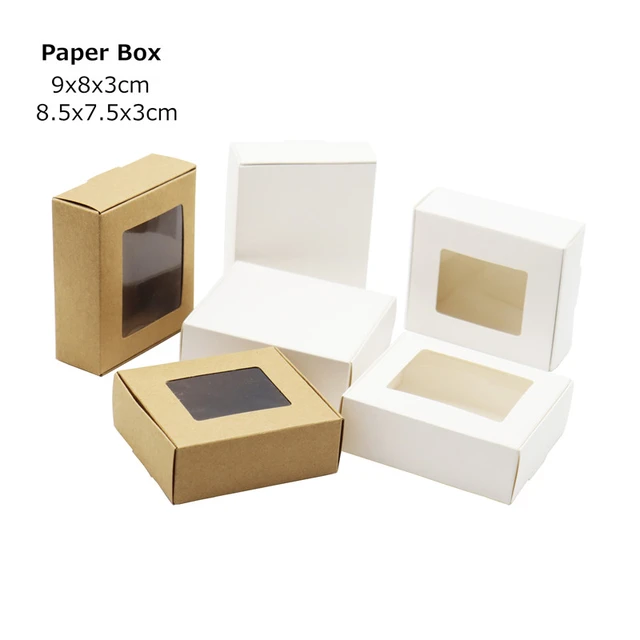 100pcs Wholesale Small Cardboard Gift Paper Box Retail Packaging Craft  Paper Box Kraft Paper Gift Soap Candy Carton Box - Gift Boxes & Bags -  AliExpress