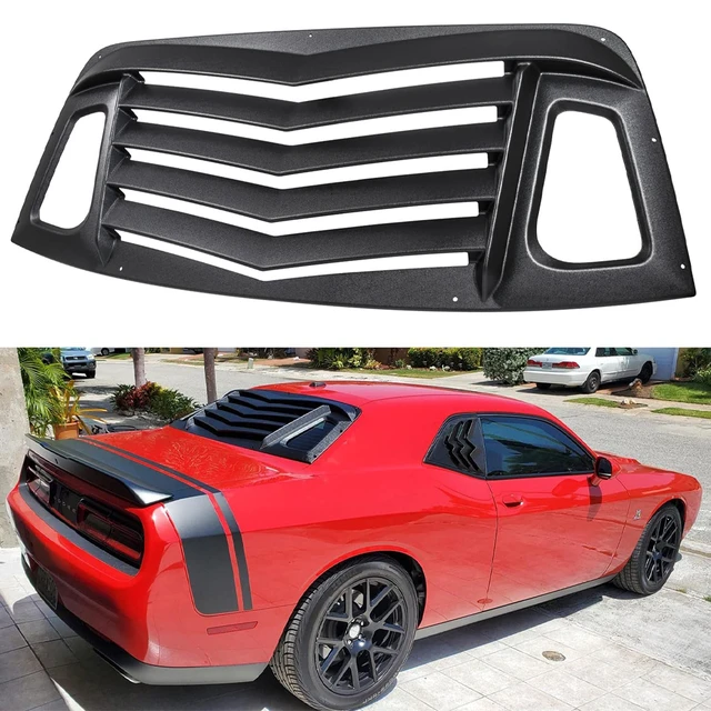 Dodge Avenger Rear Window Louvers