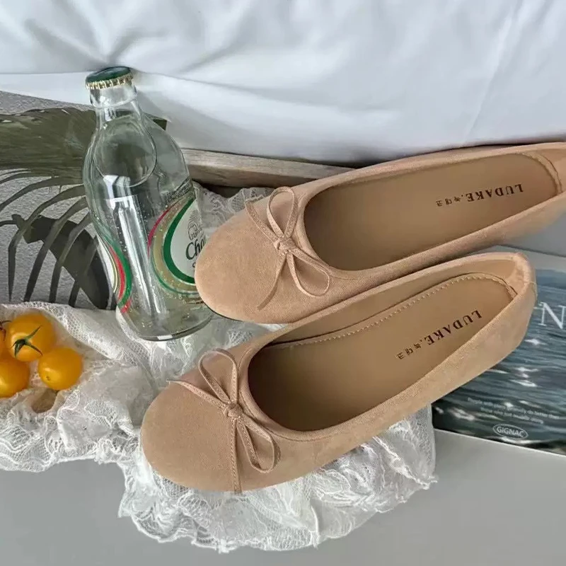 Flats Loafers Shoes Casual Women Shoes 2025 New Fashion Summer Shallow Sandals Classic Trend Walking Dress Classic Zapatillas 4