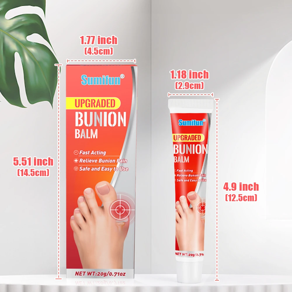 Pain Relief Cream Bunion Balm Gout Treatment 20g/pc