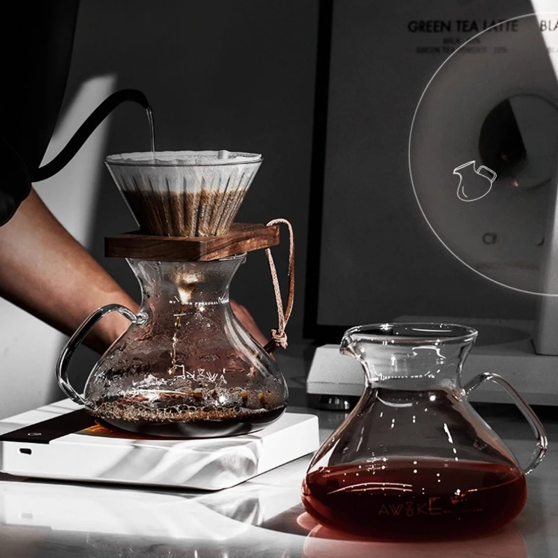 Glass Pour Over Server 5