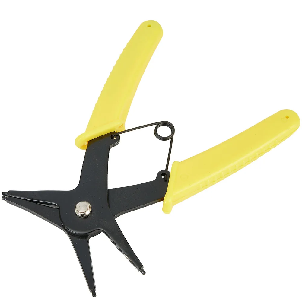

Internal And External Circlip Plier Retaining Ring Pliers Two-In- Ring Pliers Applicable 10-40mm Snap Ring Prevent Rust Tool