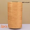 2Pcs ice silk bright cotton and linen thread 500g personalized hand-woven crocheted DIY available hook bag hat seat cushion 1