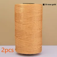 2Pcs ice silk bright cotton and linen thread 500g personalized hand-woven crocheted DIY available hook bag hat seat cushion 1