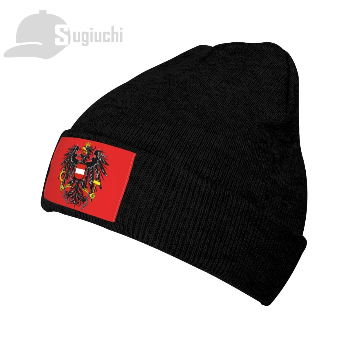 

Emblem Of Austria 2048x2167 Country Top Print Men Women Unisex Knitted Hat Winter Autumn Beanie Cap Warm Bonnet