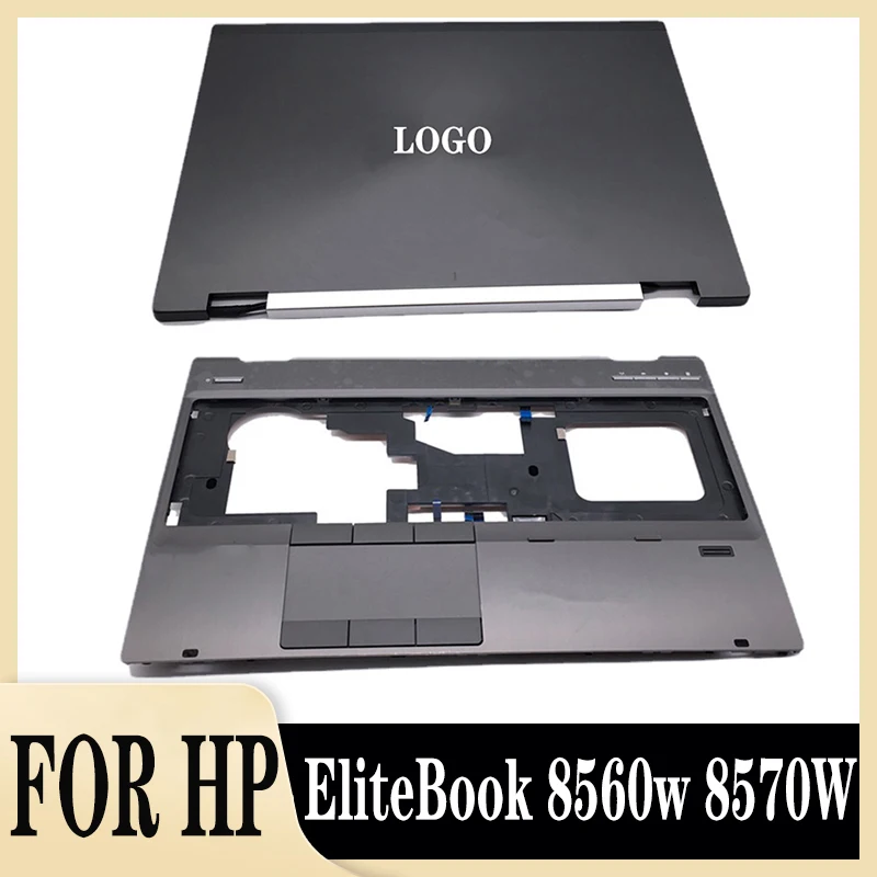 

95New Original Laptop LCD Back Top Cover/Palmrest Upper Case For HP EliteBook 8560w 8570W PN:657408-001/652652-001