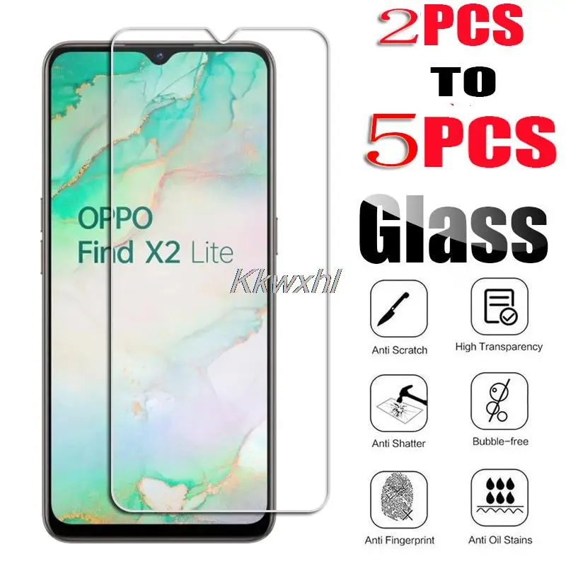 2 шт.-5 шт. для OPPO Reno7 SE 5G A73 4G A91 A92 A92s A93 F15 F17 Pro Find X2 Lite K7x Защитная пленка для экрана из закаленного стекла