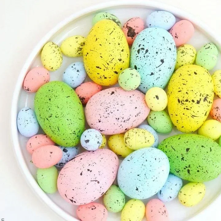 Colorful Foam Easter Eggs 2