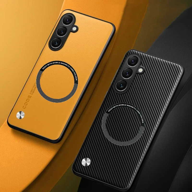 Luxury Business PU Leather Slim Magnetic Anti-Drop Cover
