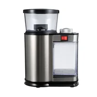 9-Speed stainless steel electric coffee grinder, coffee bean grinder, 200ML electric grinder 120W 1