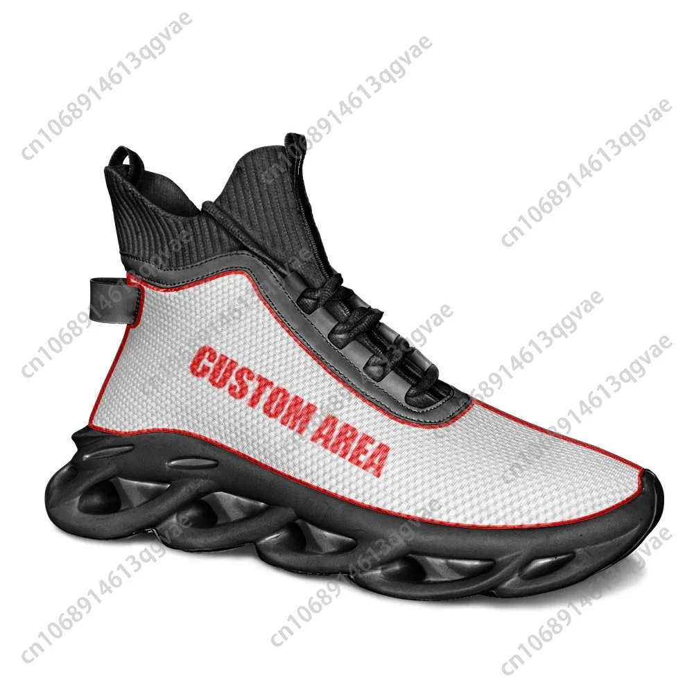 Hot Hip Hop Rapper XXXTentacions High Top Flats Sneakers Mens Womens Sports Running Shoes Lace Up Mesh Footwear Custom Made Shoe 3