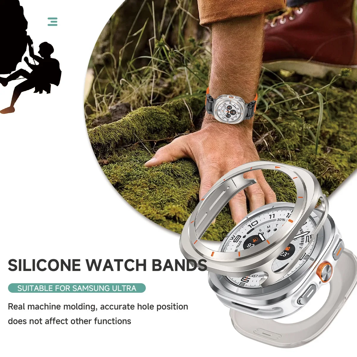 Durable Metal Protective Watch Case - Ultra 47mm Edition