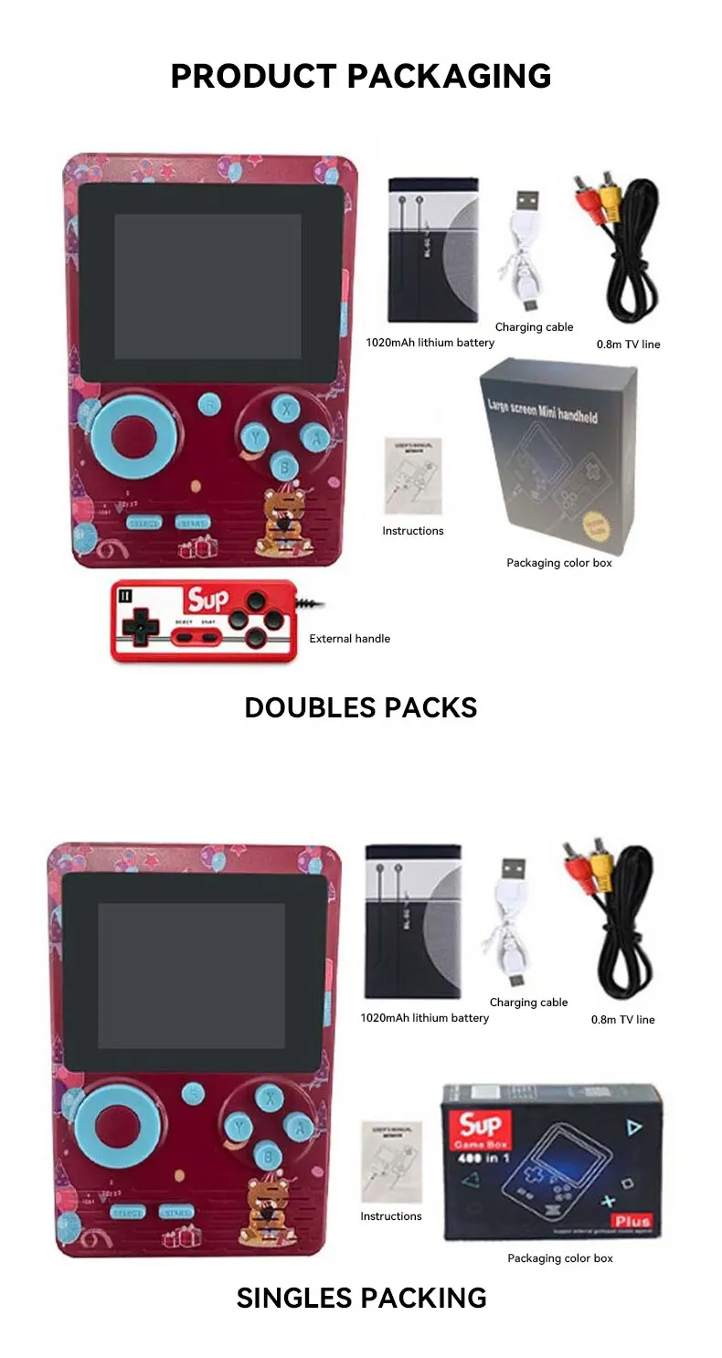 Cartouche de jeu vidéo pour Nintendo GBC 108 en 1 pour Console