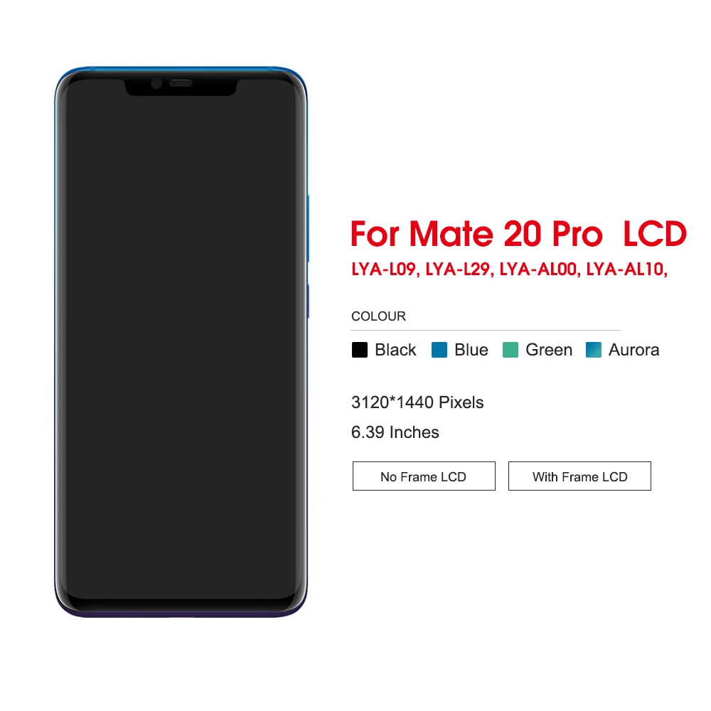   LCD ÷ ġ ũ Ÿ ü, ȭ Ʈ 20 , 6.39 ġ