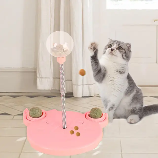 Pink and Catnip Ball