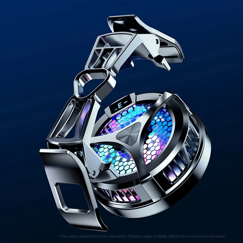 Mobile Phone External Cooler Semiconductor Magnetic Fan Game with wireless charging Magsafe PUBG Machine tablet Radiator cooling