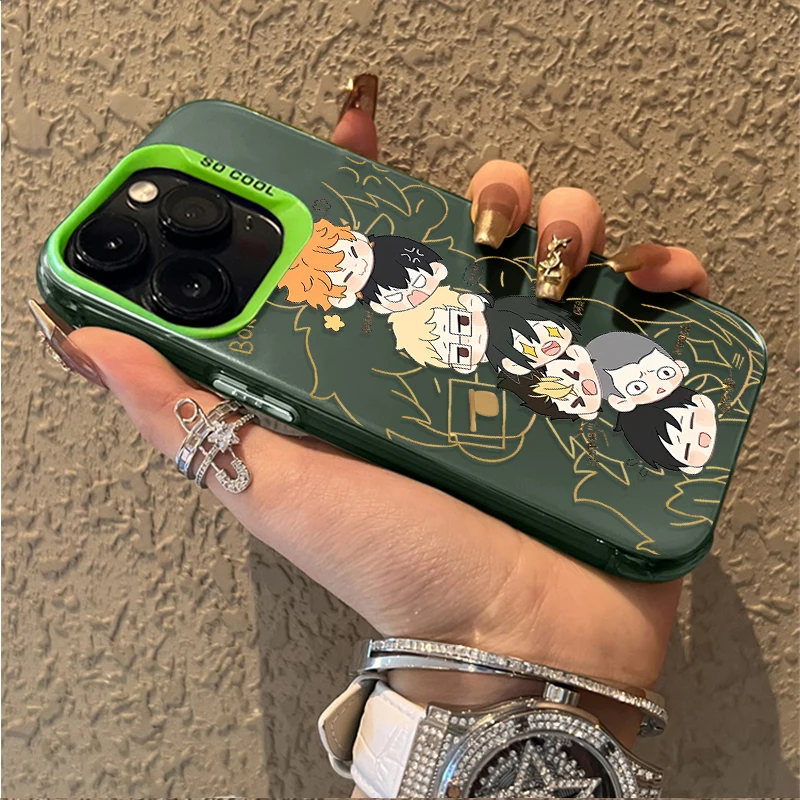 Vibrant Cartoon Haikyuu Phone Case Cover