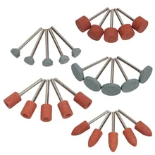 

25Pcs/Set Cone Tapered Stone Polishing Head Ellipse Shape For Grinding Polishing Tool Dremel Rotation Tool Power Tools