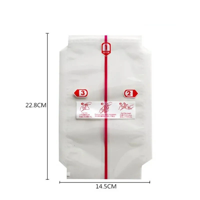 Sushi Packaging Bags 100Pcs Triangular Rice Ball Nori Seaweed Onigiri Plastic Gift Easy Tear Portable Bento Accessories
