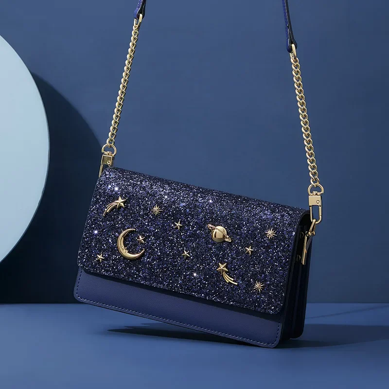 

The hipsterEmperor Paul Women's Bag New Fashion Trendy Retro Starry Sequins Stars Series Versatile