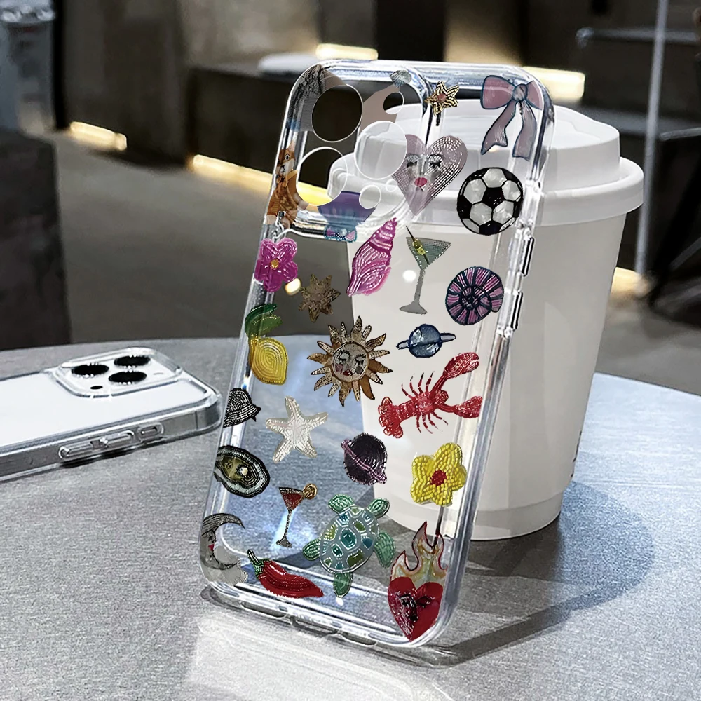 Exotic Art Design Shockproof TPU Phone Case