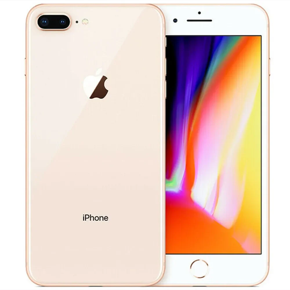 iPhone Mobile Phone 8/8 Plus 4.7'/5.5' Retina IPS LCD 3GB RAM 64/256GB ROM Hexa Core 12MP iOS 4G Unlocked