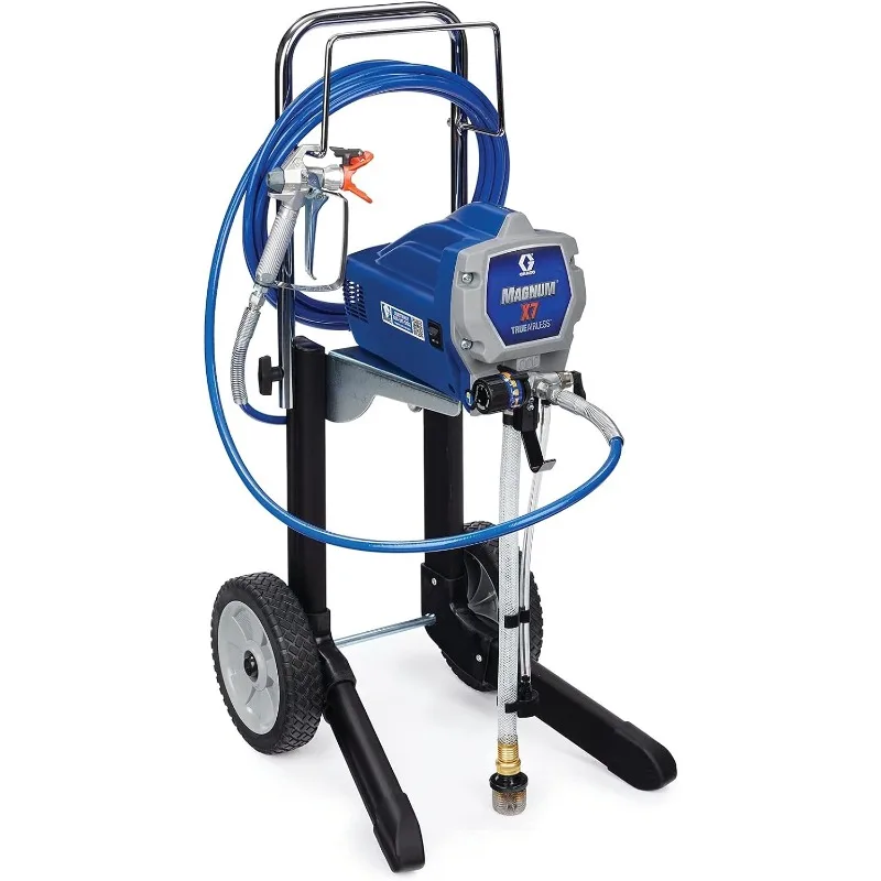 

Graco Magnum 262805 X7 Cart Airless Paint Sprayer, Gray Paint Application Tools