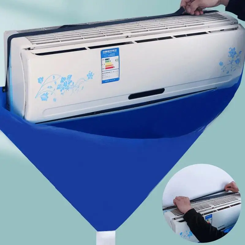 

Air Conditioner Cleaning Cover Portable Waterproof Split Air Conditioning Bag For Air Conditioner Dust Protection Accessories