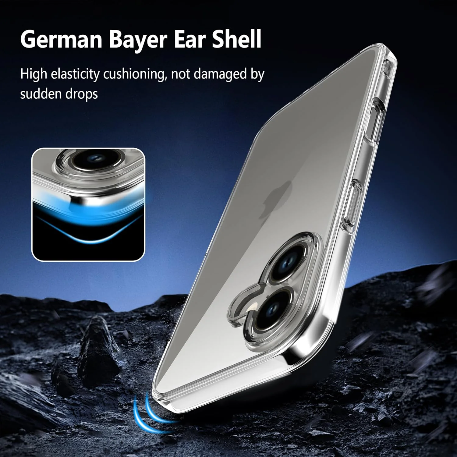 Transparent Silicone Soft Cover – Premium Shockproof Phone Case
