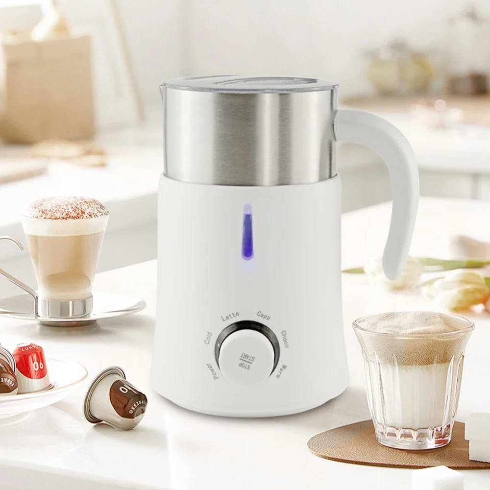 Electric Milk Frother Automatic Foam Maker Steam Machine Home