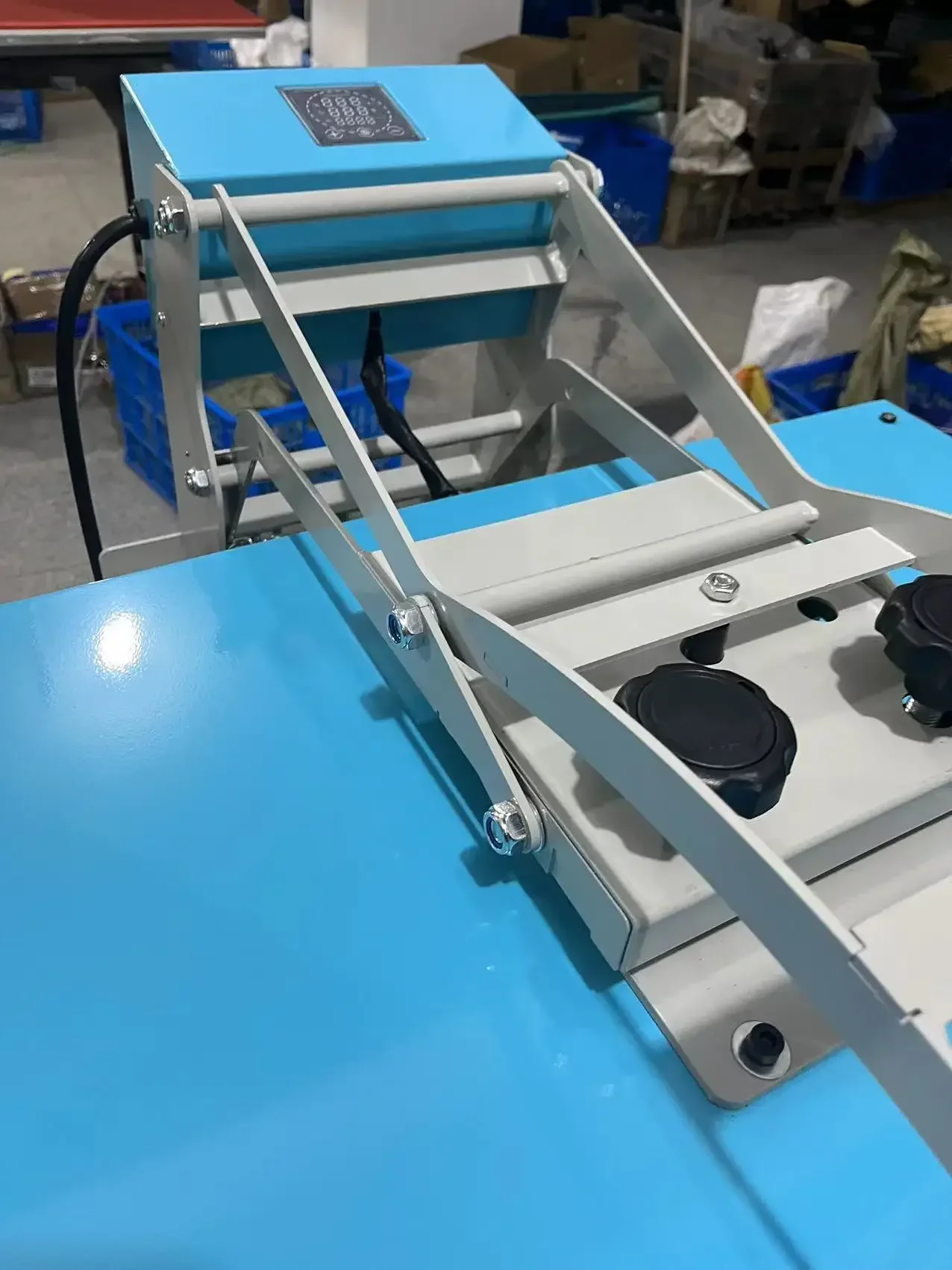 Heat Press Machine Large Format Area 60x80cm, High Pressure Sublimation Machine Platen Size 24* 32 Inch with 2800w Power