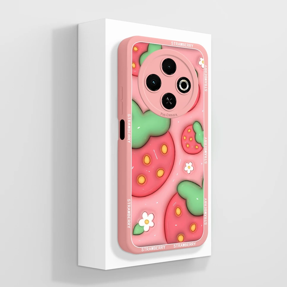 Creative Silicone Painted Anti-Drop Protective Phone Case