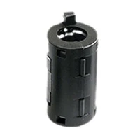 5Pcs 7/9/11/13mm Ring Core Ferrite Bead Clamp Choke Coil EMI RFI Noise Filter Clip Snap Cable For Black Magnetic Snap-on 2