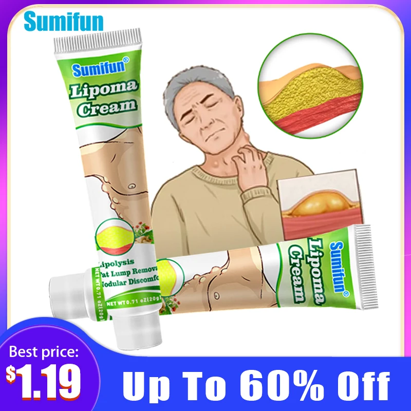 

20G Lipoma Removal Cream Lipolysis Fat Lump Relief Plaster Anti-Tumor Skin Swelling Pain Ointment Remove Cellulite Herbs Plaster