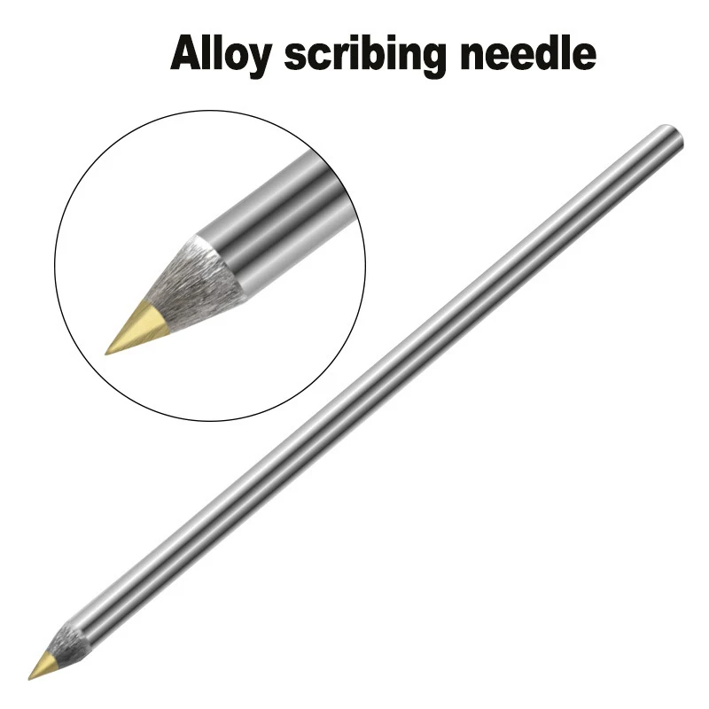 

Alloy Scribe Pen Metal Wood Cutting Marker Pencil Metalworking Woodworking Hand Tool Carbide Scriber Pen For Glass Tile Cutting