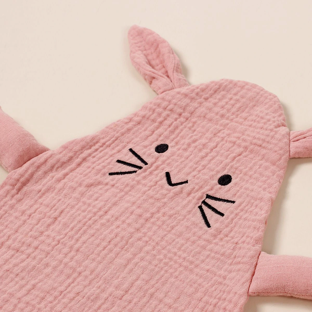 Cotton Muslin Blanket Cotton Blanket Swaddle Blanket Cotton Swaddle Cotton Gauze Blanket Cotton Knit Blanket New Baby Cotton Comforter Blanket Cute Cats Newborn Sleeping Dolls Rabbit Ears Sleep Toy Soothe Appease Towel Bibs Saliva Towel