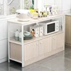 Nordic Multi-layer Kitchen Cabinets Modern Kitchen Furniture Home living room Storage Cabinet with Door Wooden Storag Rack Y 2