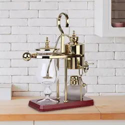Siphon Coffee Maker Anti Slip Kitchen Cookware with Manual Elegant Belgium Brewing Machine for Hotel Kitchen Camping coffee