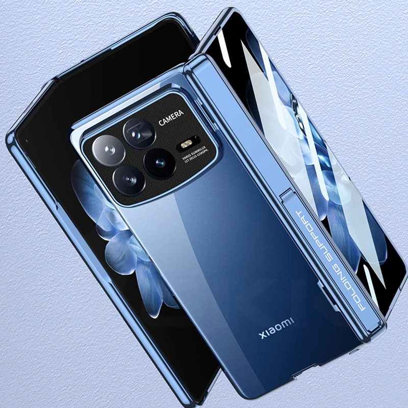 Magnetic Hinge Bracket Plating Case for Xiaomi Mix Fold 4 Outer Screen Glass Pro