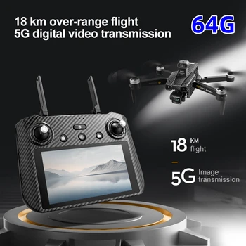 Drone professionale AE86 PRO Max con fotocamera HD 8K Gimbal a 3 assi Fotografia aerea Evitamento ostacoli FPV GPS Dron RC Quadcopter