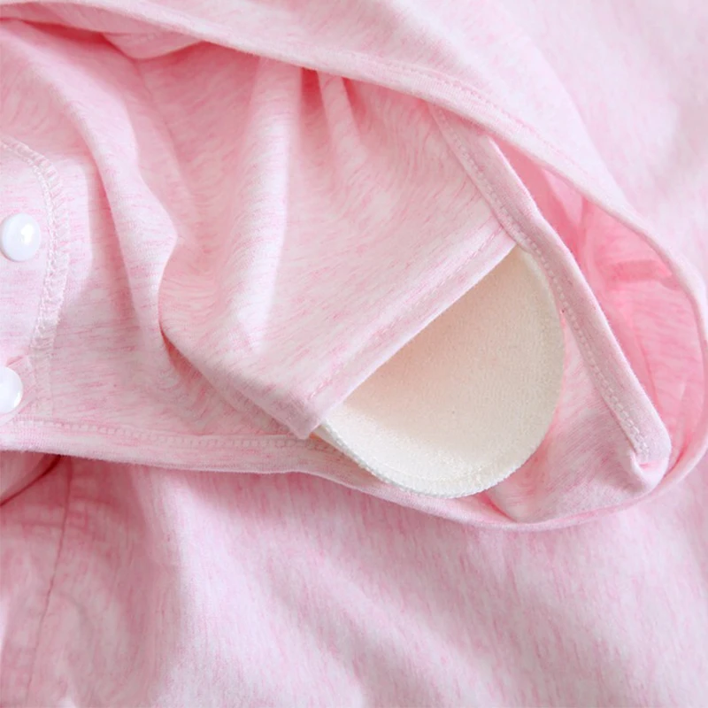 Maternity Breastfeeding Tank Top Cotton Nursing Vest Wirefree Pregnancy Women Lactation Sling Camisole T-shirt Feeding