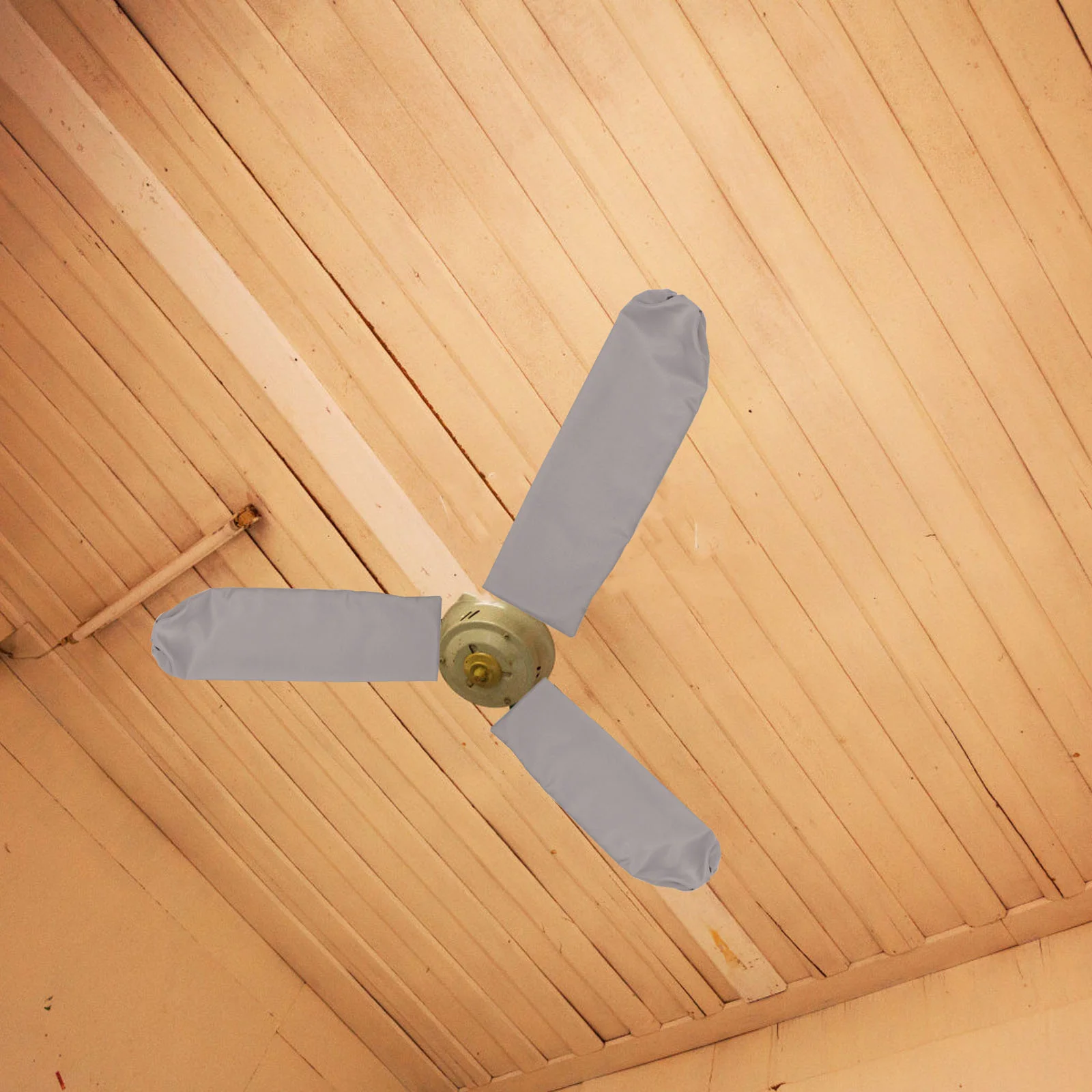 Ceiling Fan Blade Cover Electric Hanging Fan Cover Replacement Home Blade Dust Protector Ceiling Dust Indoor