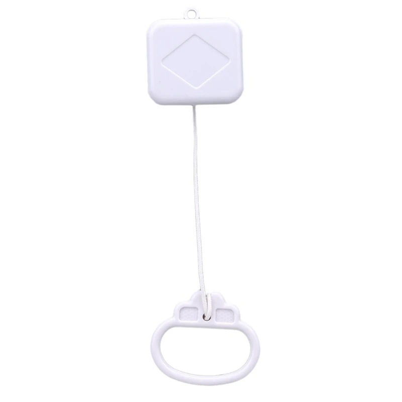 

Pull String Cord Music Box White Infant Bed DIY Gifts Accessories for Kids